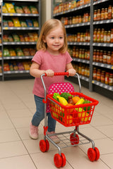 Fash N Kolor cart folded for compact storage after playtime