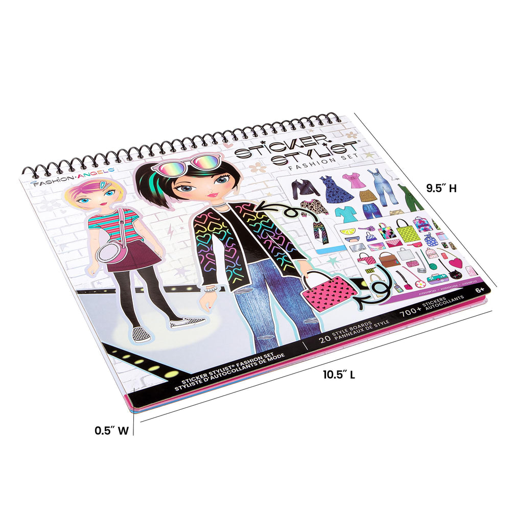 Fashion Angels on-the-go travel case for a compact fashion studio.