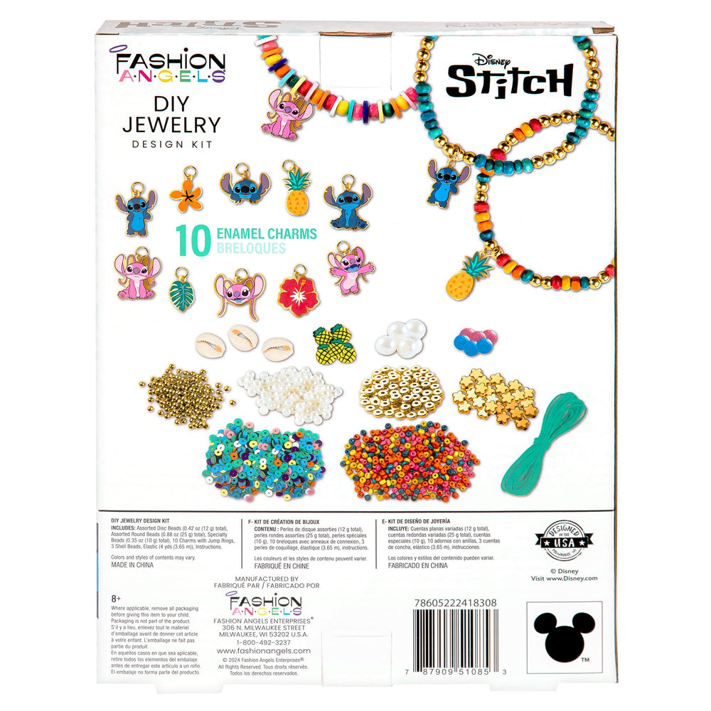 Fashion Angels Disney Stitch bracelet colors displaying playful options to match outfits and moods.