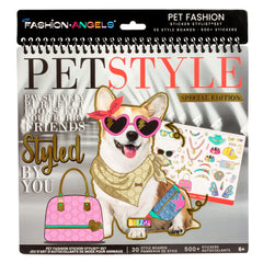 Fashion Angels Pet Fashion Sticker Stylist name-notes area encourages personalization