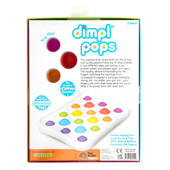 Fat Brain Dimpl Pops BPA-free safety tested construction.