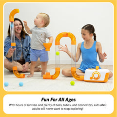Children playing with Air Toobz showcasing collaborative learning and creativity
