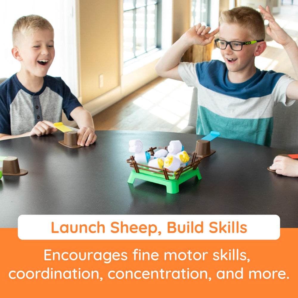 Heap-O-Sheep game on table supports inclusive family game night.