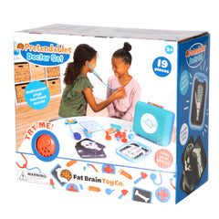Fat Brain Toys Pretendables Doctor Playset encourages cooperative play among kids