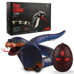 FauKait remote-control snake toy, 16 inches, ideal for dynamic play and pranks.