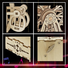 FAUCLY decorative puzzle display—eye-catching shelf centerpiece after completion.