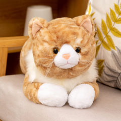 Fawowe cat weighted plush belly-weight detail, realistic weight distribution for a true hug
