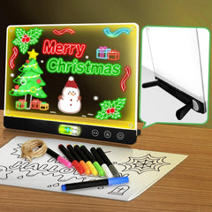 FAZHENWJ LED note board front view showing large writing area for reminders