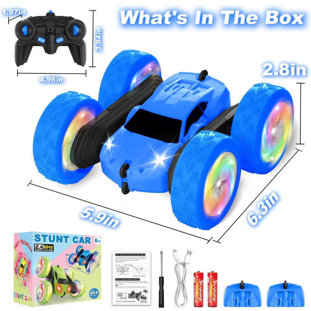 FDCTR blue double-sided shell resists flips and tumbles