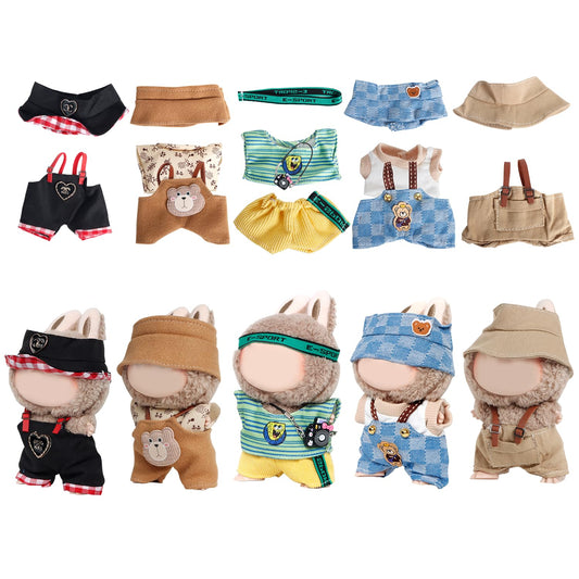 FEAYEA 17cm doll clothes set 1 dress for imaginative play and snug fit