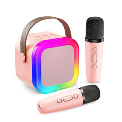 Fede Karaoke Machine with two wireless mics boosts family sing-alongs