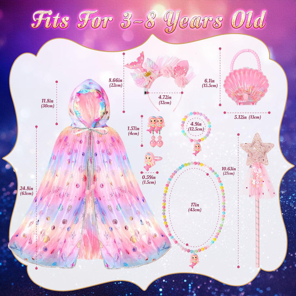 Fedio Mermaid trick or treat costume for Halloween fun