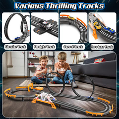 Fedonak slot car lap counter records real-time race progress.