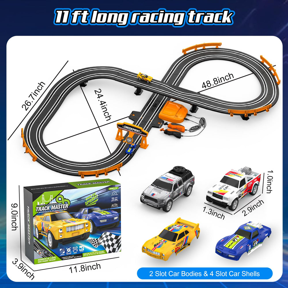 Fedonak included two cars for immediate two-player action