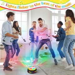 Feekoon Dance Party Button portable design fits pockets for spontaneous celebrations