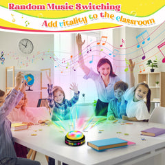 Feekoon Dance Party Button switches tracks randomly, keeps energy fresh