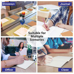 Feela kraft notebook stack ready for planning, journaling, and memos