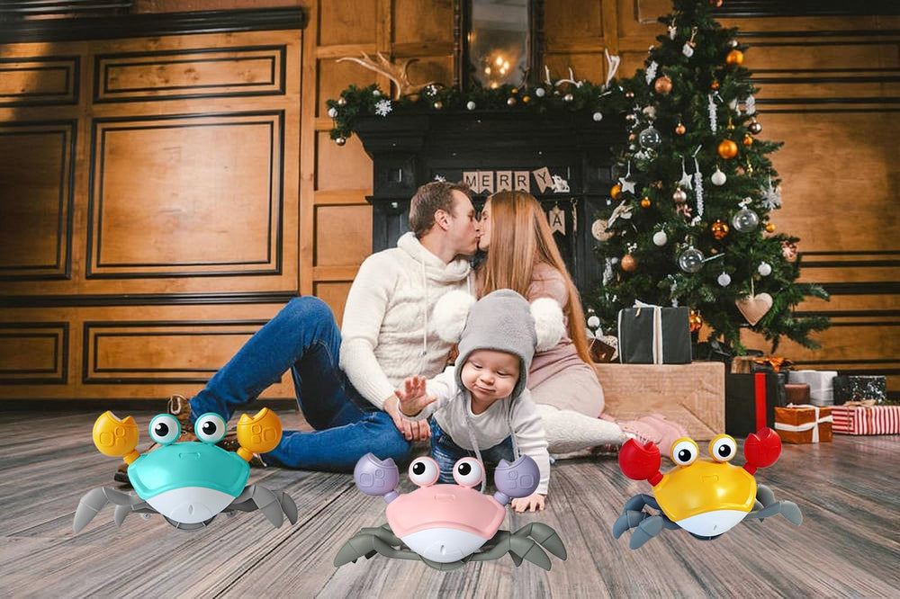 FEELGUY best baby gift crab toy for birthdays and holidays
