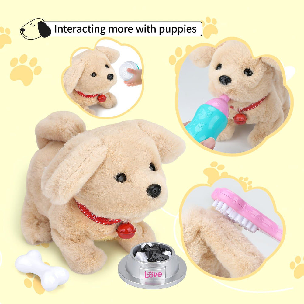 Fegalop interactive dog toy with bone accessory for hands-on fun
