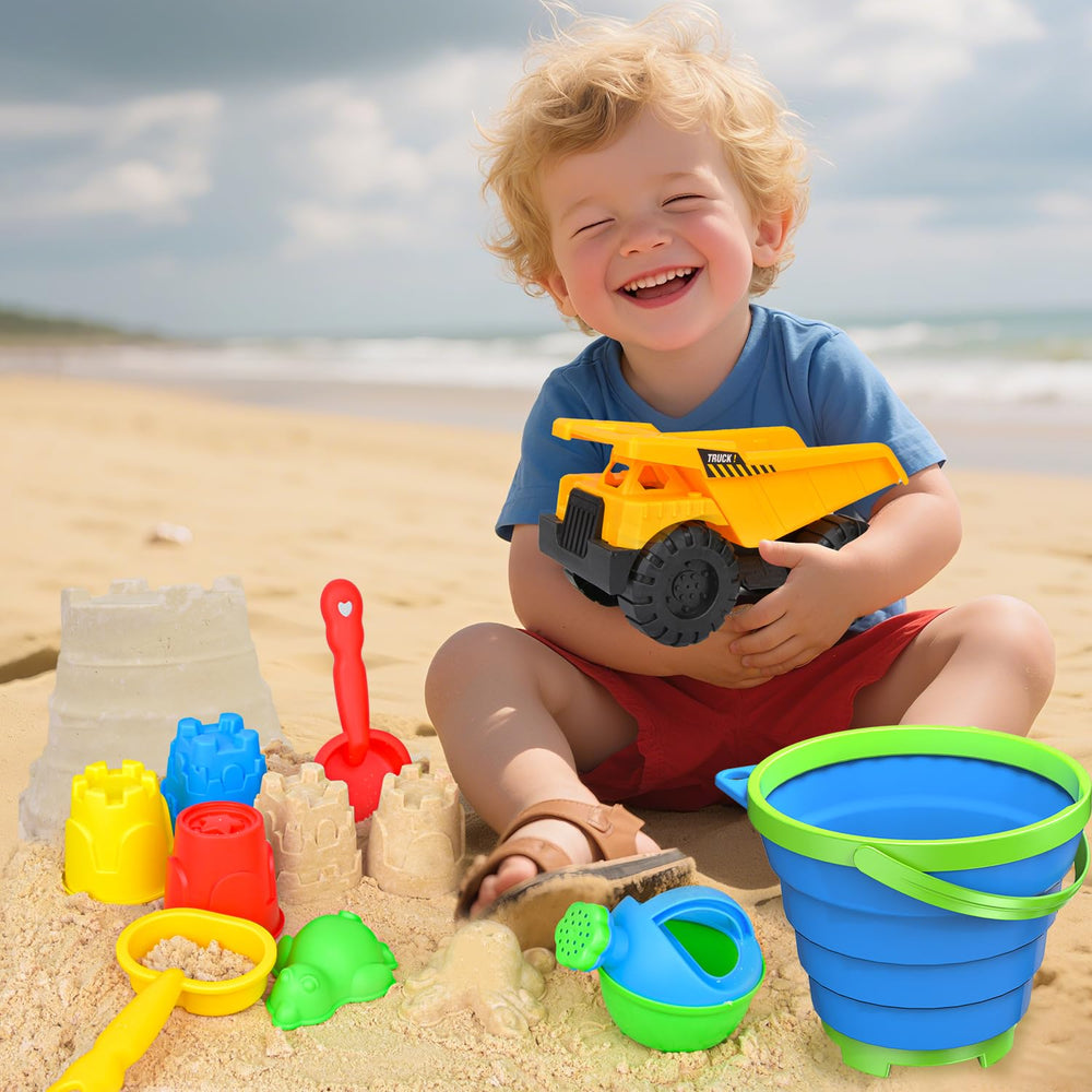 Fegalop watering can supports water play and sand constructions