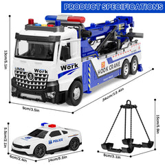 FEIDAMA crane arm extended view demonstrates reach for dynamic rescues.