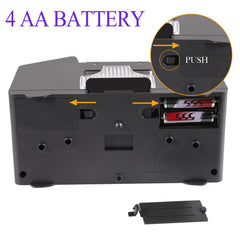 FEIERYA portable 4-deck shuffler ideal for travel.