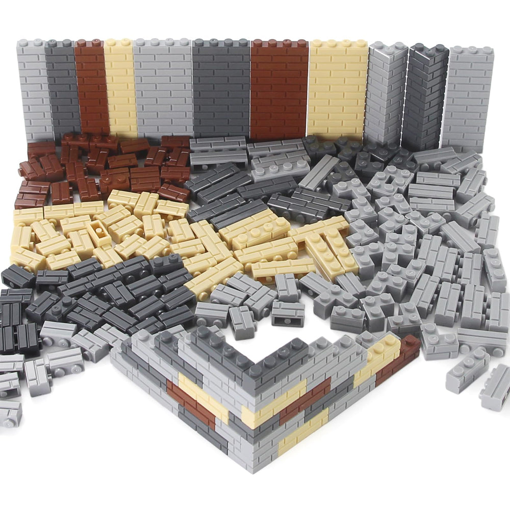 Feleph 1x2 bricks (120 pcs) for sturdy small-build details.