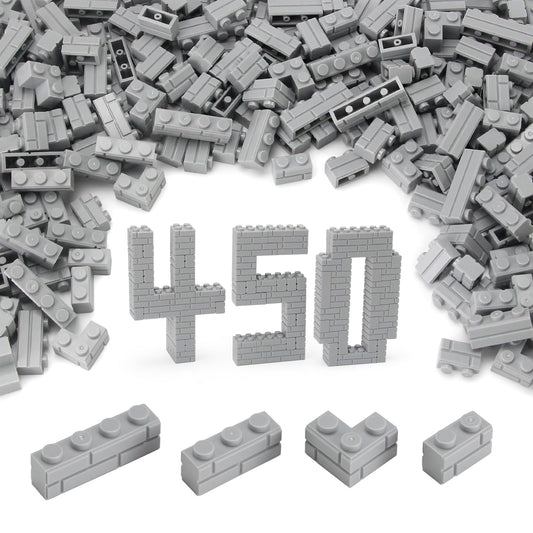 Feleph Masonry Bricks 1x2 bricks for sturdy builds and creative play