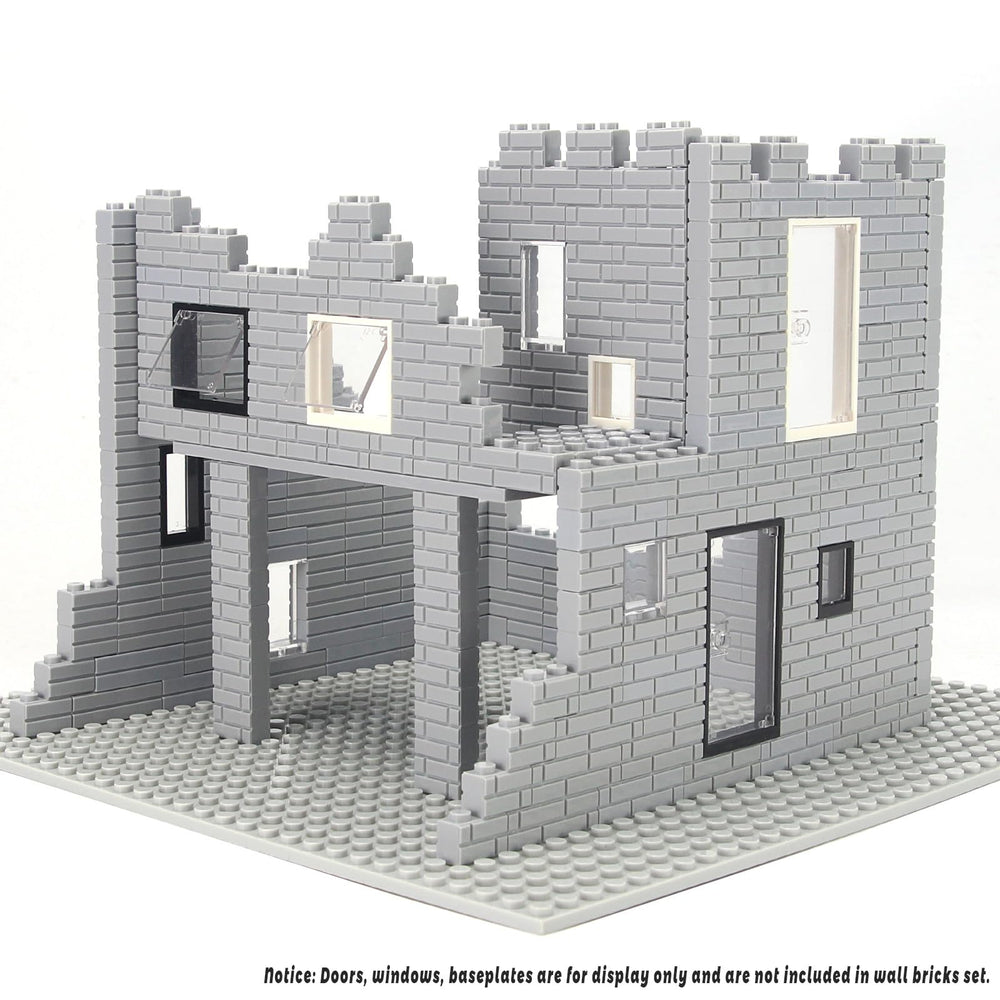 Feleph Masonry Bricks L-corner bricks help create durable corners