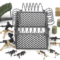 Feleph tactical gear set helps customize army figures for varied missions.