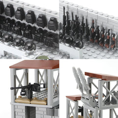 Feleph transformable base with closed defense and open offense