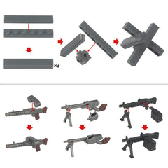 Feleph WWII toy bricks in ABS offer durable play and display potential