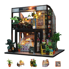Flever dollhouse completed display adds cozy charm to any room