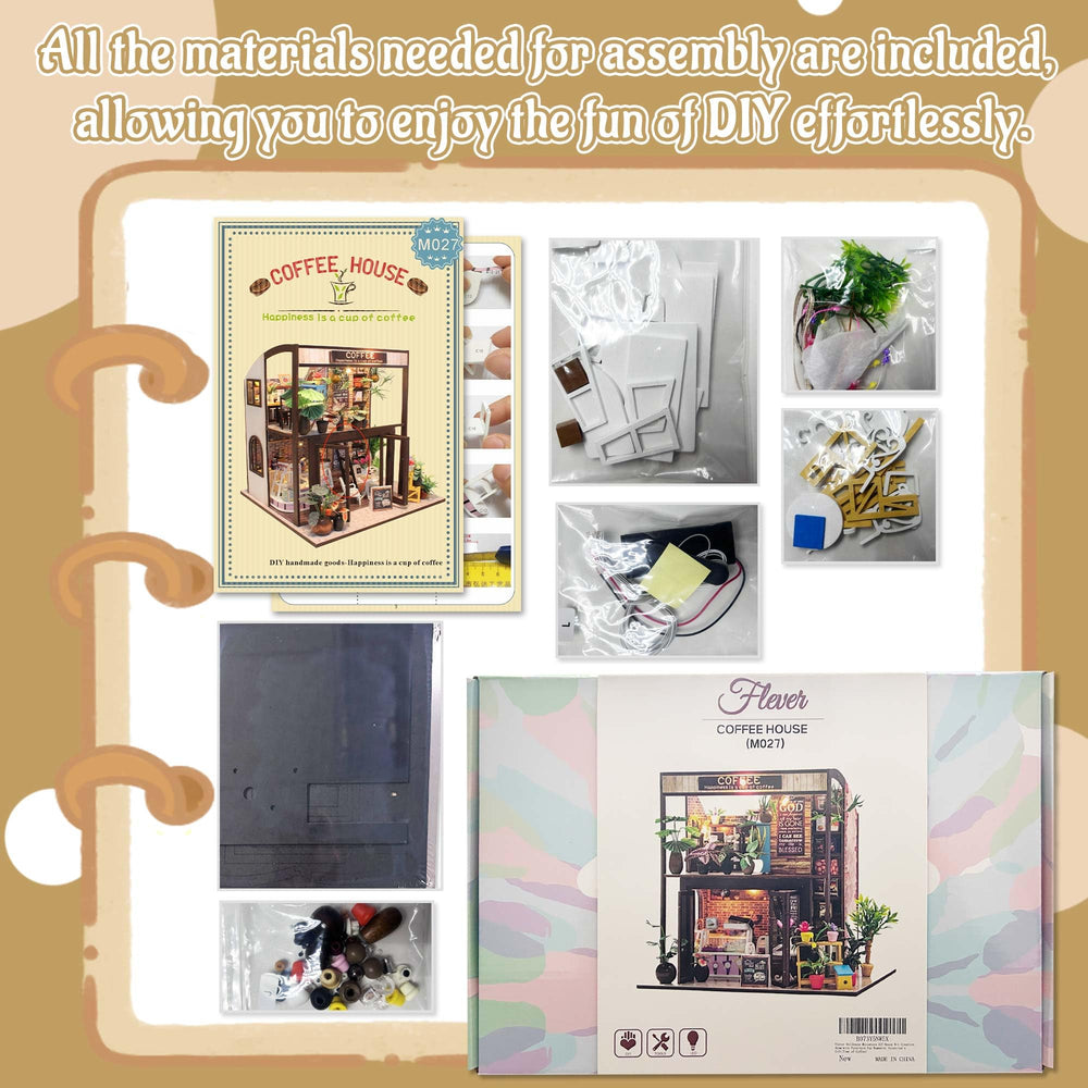 Flever dollhouse decor fabrics and papers for personal detailing