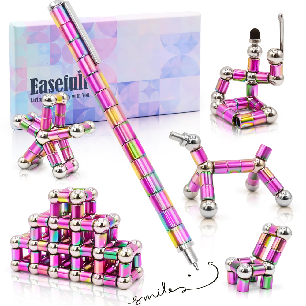 Felikray magnetic fidget pen in open case, ready for creative play and stress relief.