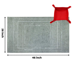 FELIZROCA puzzle mat rollup with hand pump for easy inflation