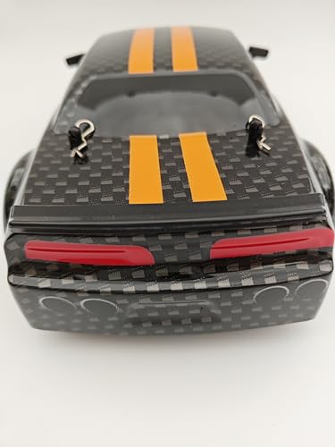 FelizWina 1:14 drift car top view showing compact chassis.