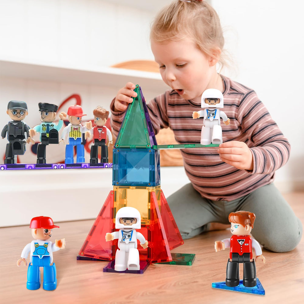 Feoxialy community helpers playset ideal for family and classroom activities.