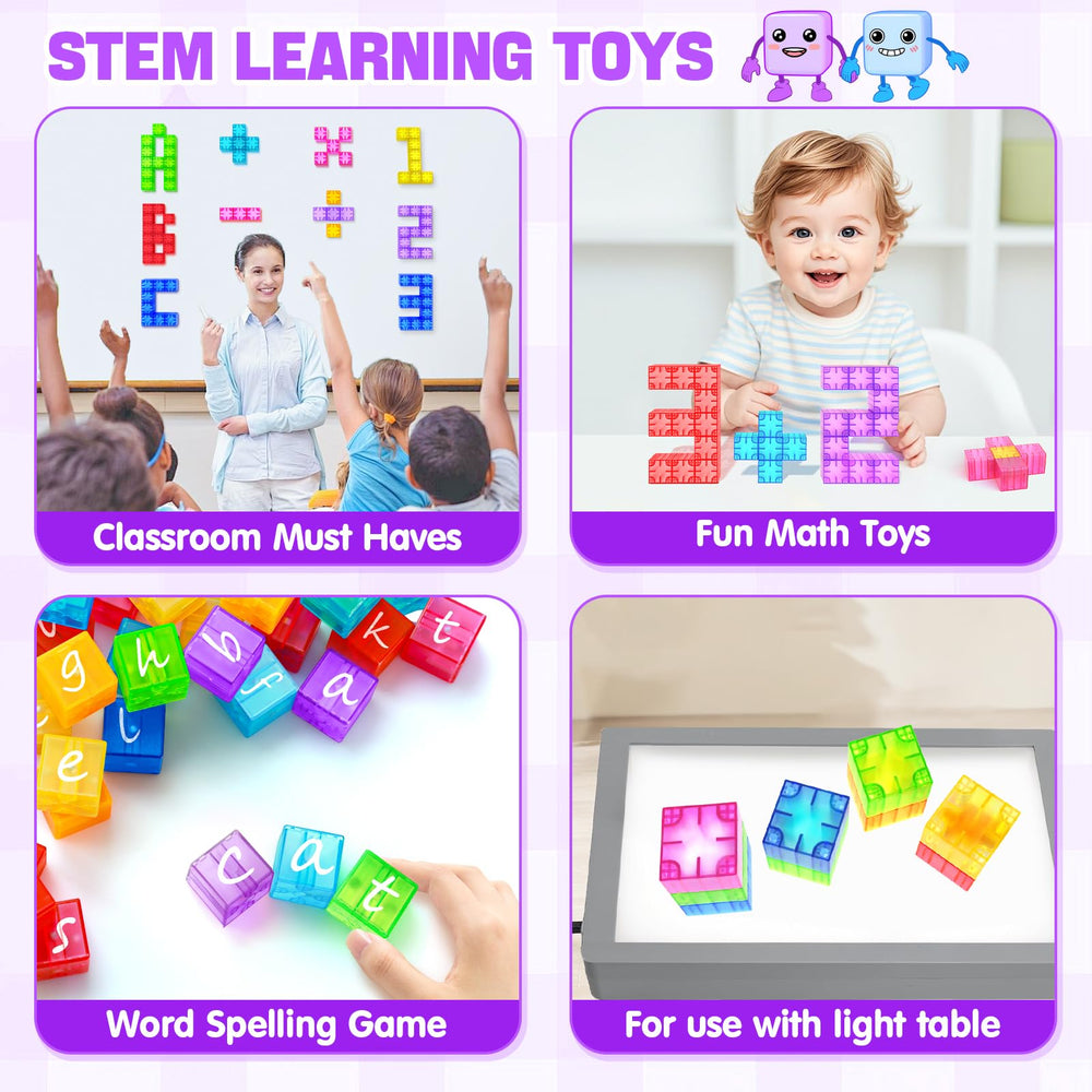 Feoxialy educational blocks support counting and pattern recognition.