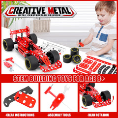 Ferthor Fun metal building parts pack, includes nuts and bolts for sturdy models.