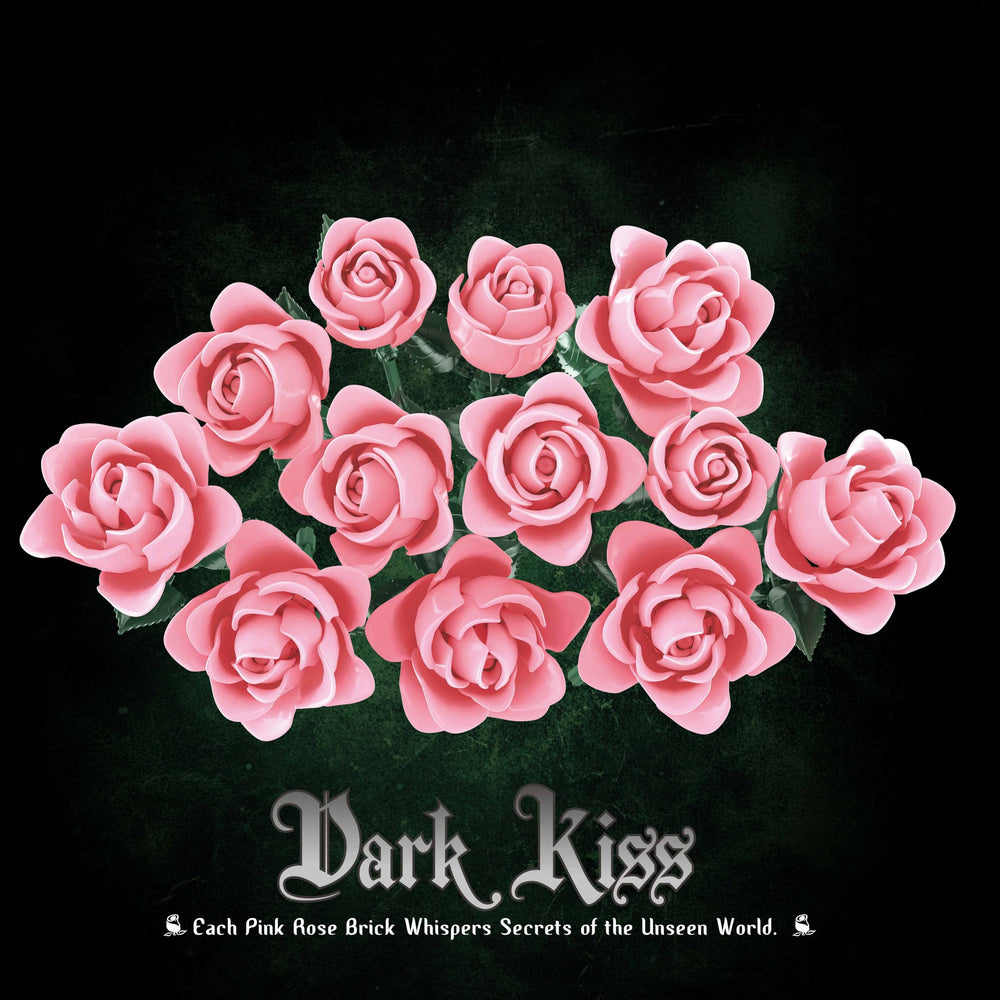 Feuymoent pink rose bouquet ABS plastic quality emphasizes safe, durable material for long-term display.