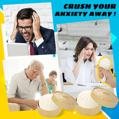 FFNIU dumpling stress ball pair with two balls in the photo