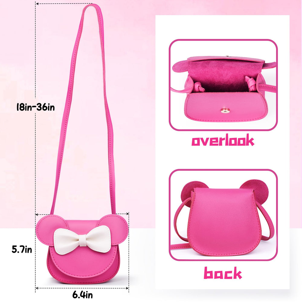 FFTROC eco-friendly PU leather purse is safe and durable for daily play.