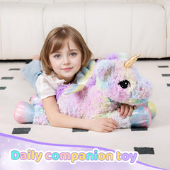 FFxiong 12-inch size makes it easy to hug, display on shelves or travel.