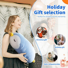 FFxiong 22-inch penguin plush gift-ready design for birthdays and holidays