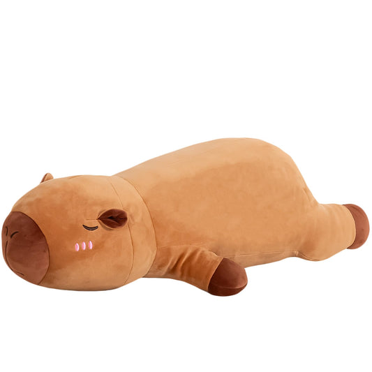 FFxiong capybara plush 60cm, ultra-soft cuddle toy for kids and adults.