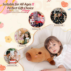 FFxiong capybara plush package includes one 60cm cuddly friend.