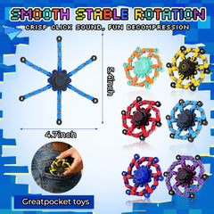 FGYLYOX transformable fidget spinner robot yellow helps relieve stress on the go