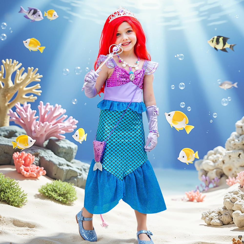 fhjax mermaid gloves add sparkle and complete the costume