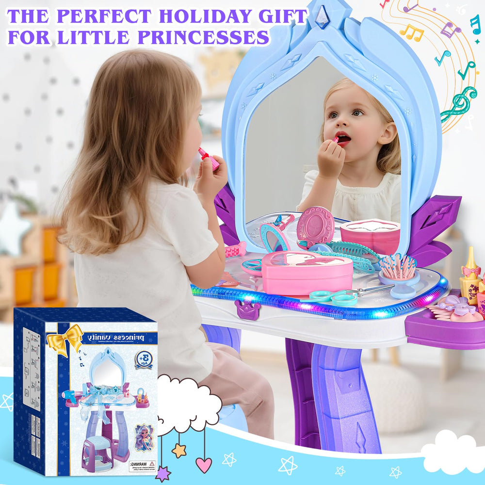 FHOZGECY Ice Princess colors inspire dreamy storytelling during playtime.